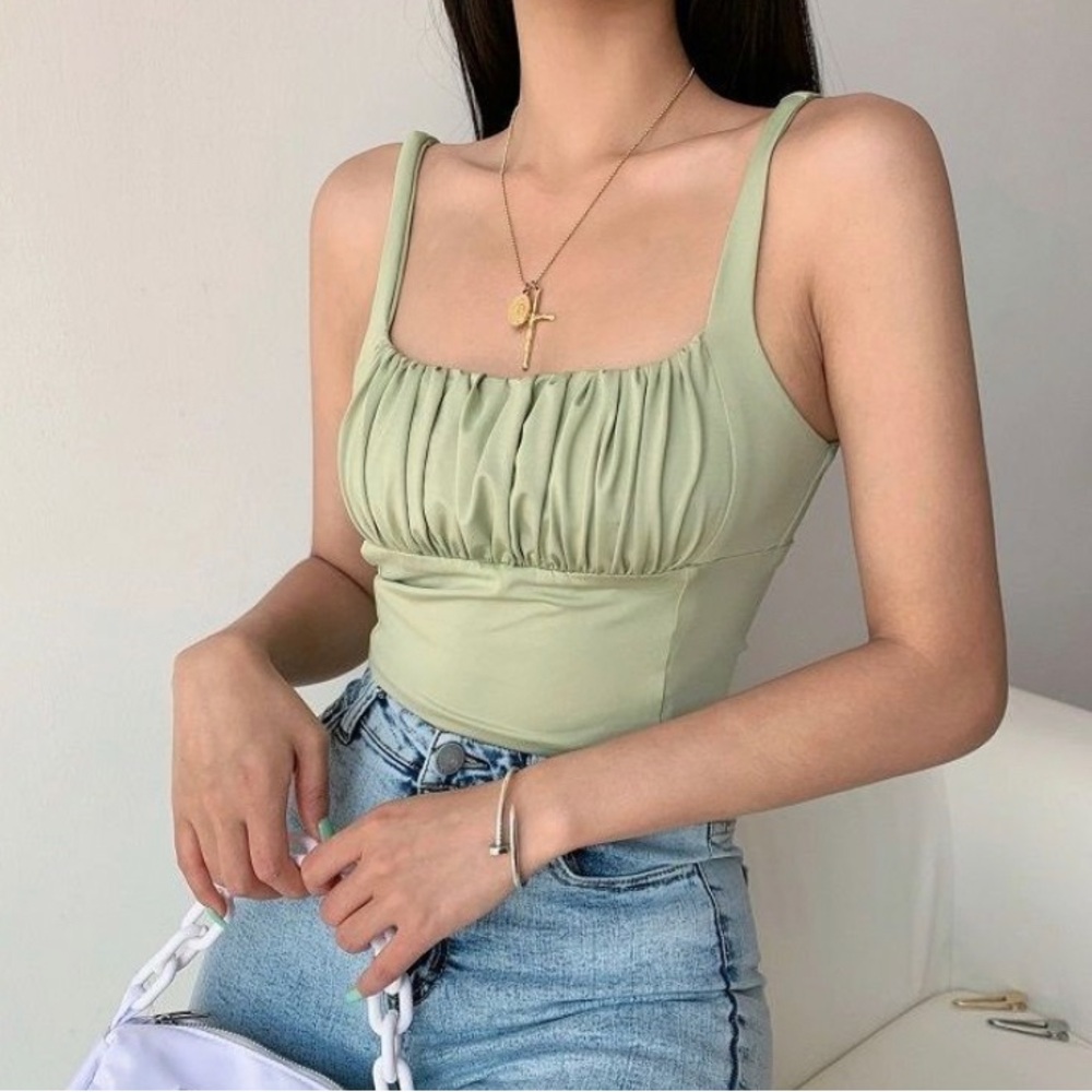 Elegant Green Women's Top